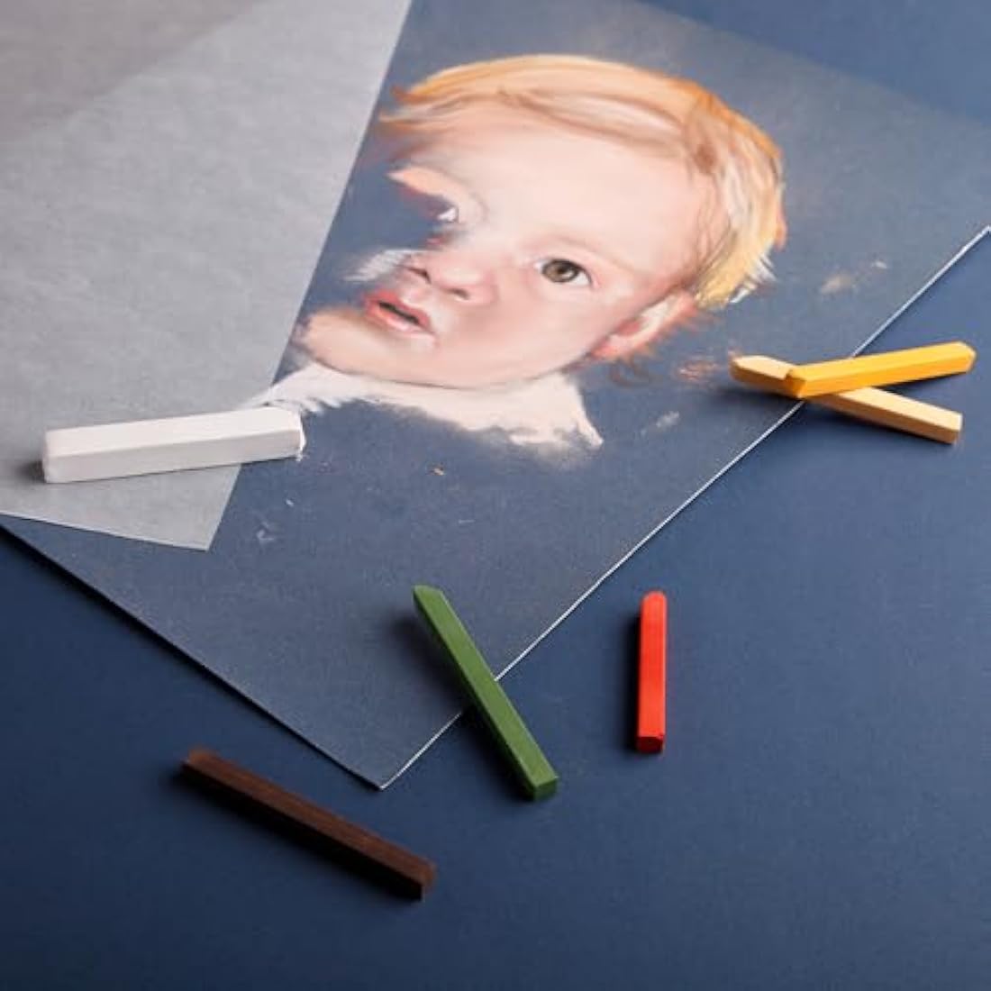 Clairefontaine Pastelmat Card Pad No.4 | 30x40cm 12 Sheets 360gsm