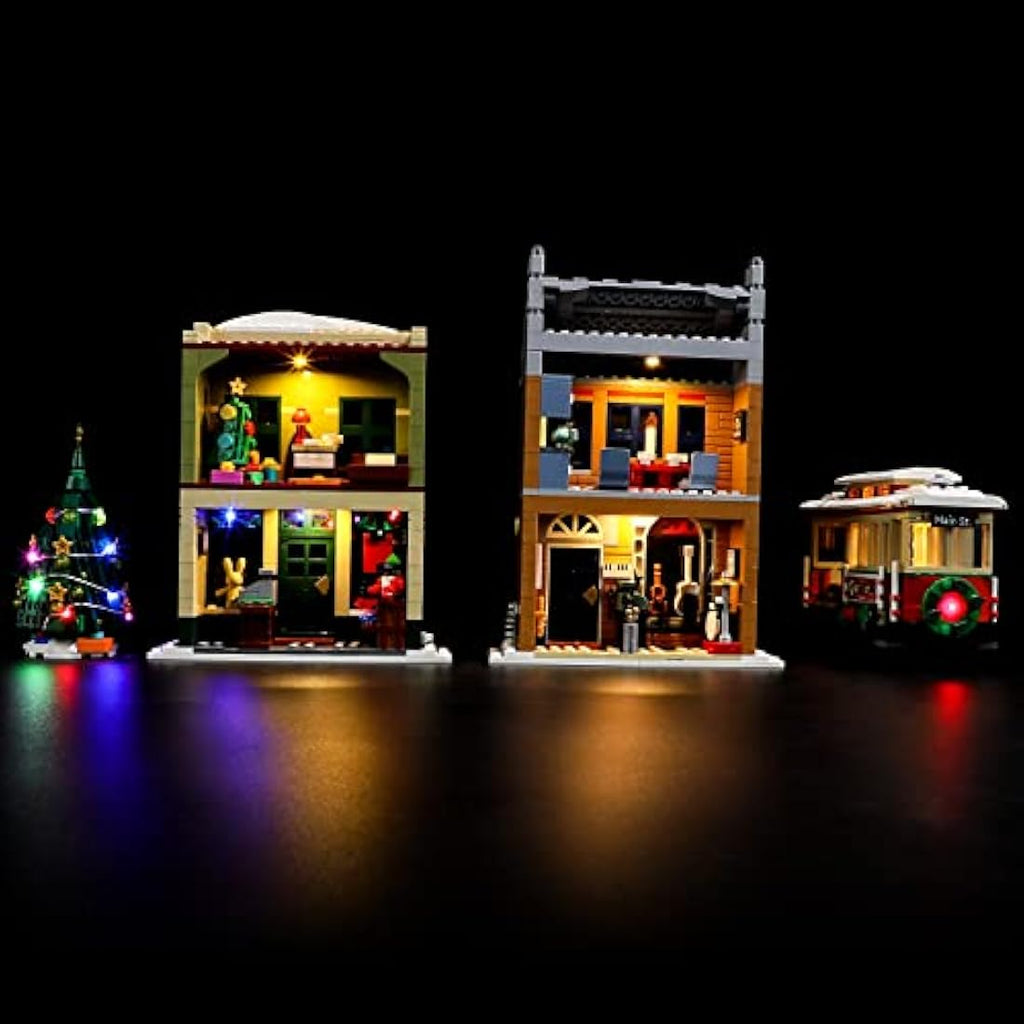 Briksmax LED Lighting Kit for LEGO 10308 Holiday Main Street Model