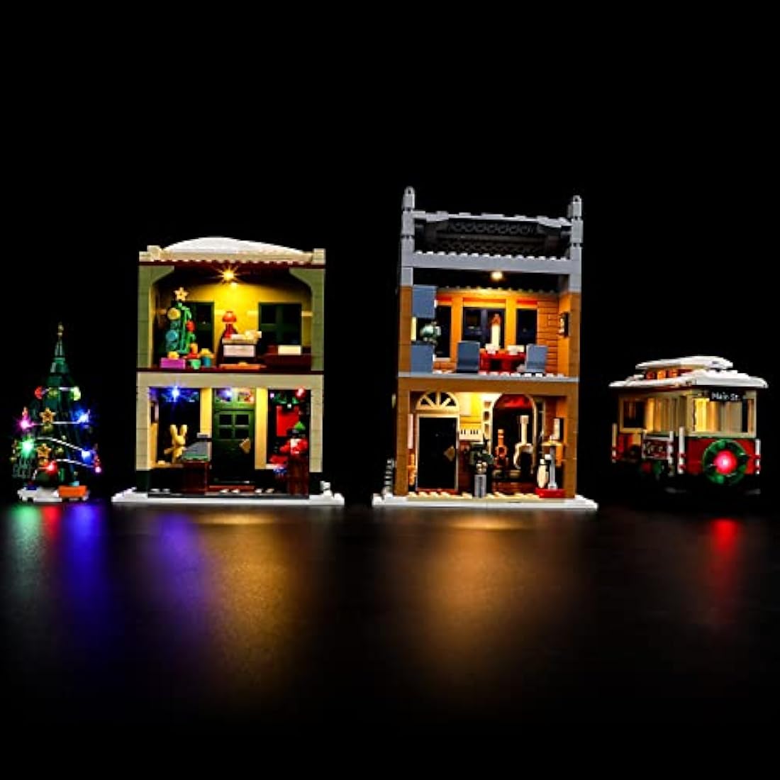 Briksmax LED Lighting Kit for LEGO 10308 Holiday Main Street Model