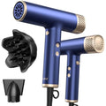 YAPOY High-Speed Ionic Hair Dryer | 110,000 RPM Fast Drying – Blue