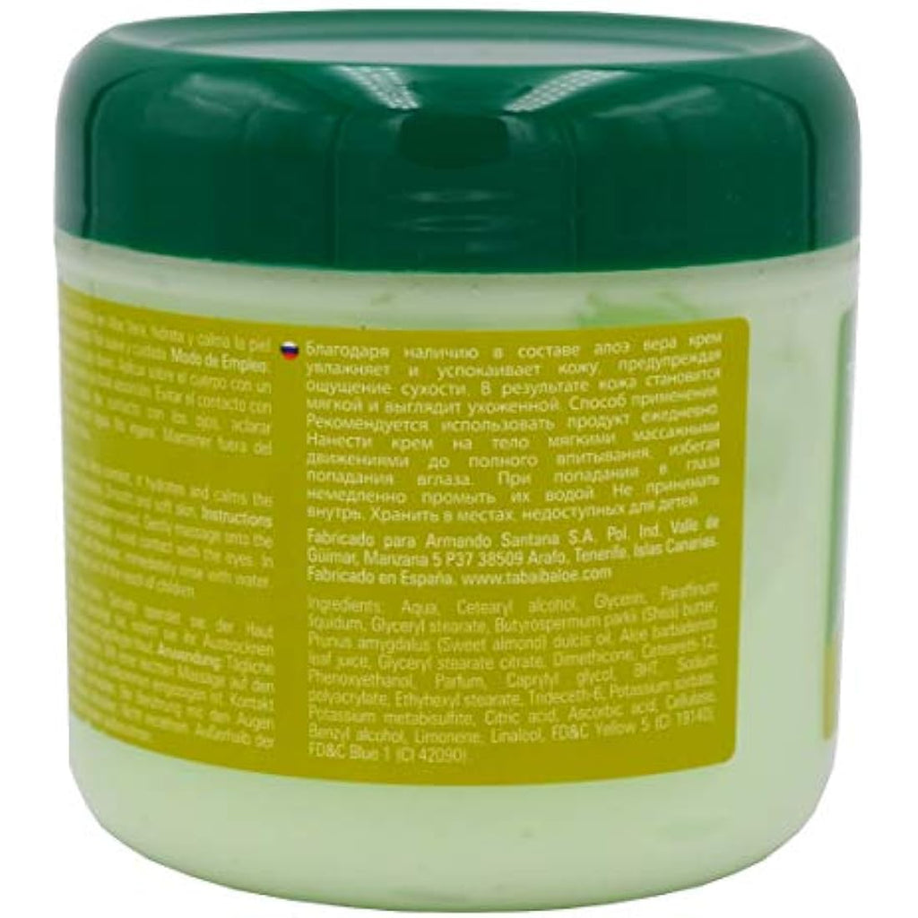 Tabaiba Aloe Vera Face and Body Cream – Anti-Aging Moisturizer (6 Units)