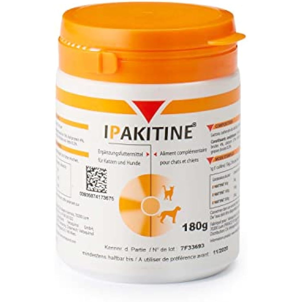 Vetoquinol Ipakitine Kidney Support Phosphate Reducer for Cats - 180g