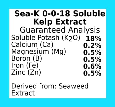 Jolof Store Organic Sea-K Kelp Extract Powder - 100% Water Soluble Fertilizer