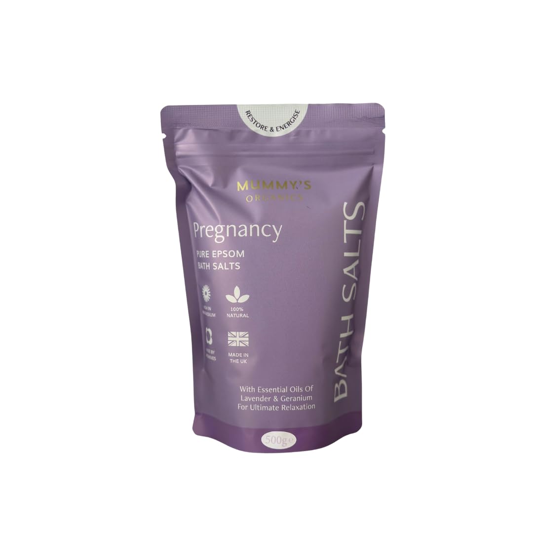Mummy's Organics Pregnancy Epsom Bath Salts | Lavender & Geranium | 750g