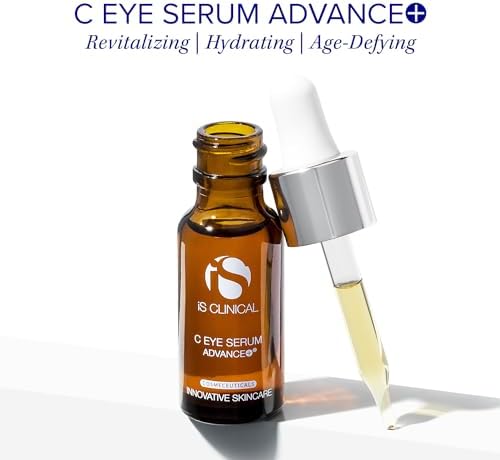 iS CLINICAL C Eye Serum Advance+ | Vitamin C Anti-Aging Treatment, 0.5 oz