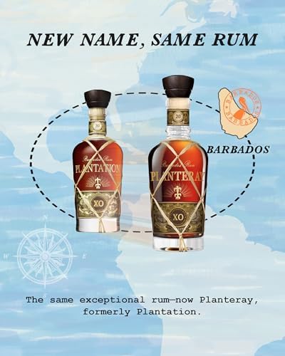 Planteray XO Barbados 20th Anniversary Rum – 70cl Extra-Old Aged Rum