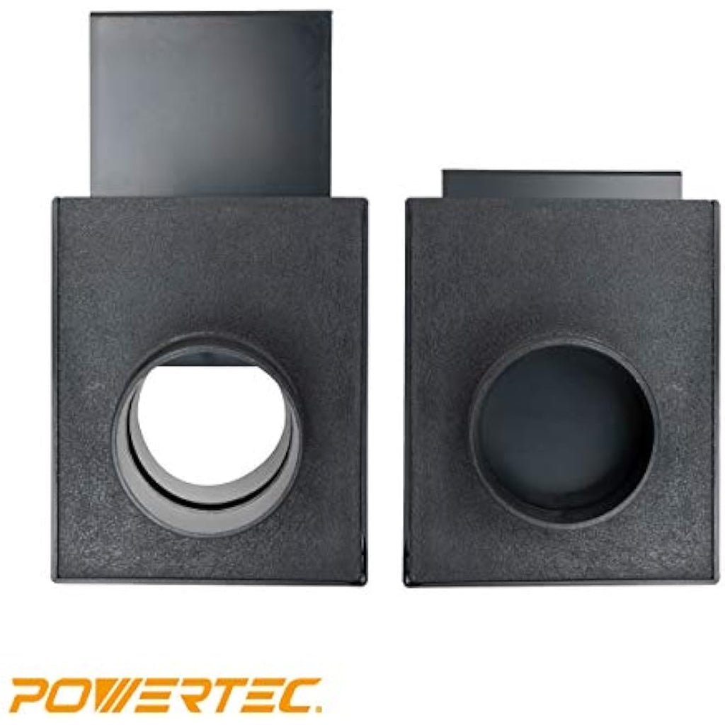 POWERTEC 2-1/2" Blast Gates for Dust Collection, ABS Plastic – 6 Pack
