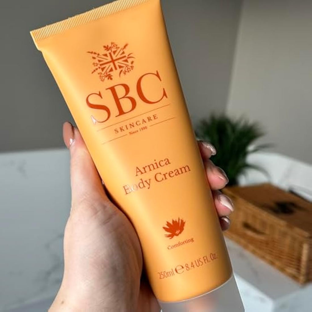 SBC Skincare Arnica Body Cream 250ml | Muscle Relief with Shea Butter