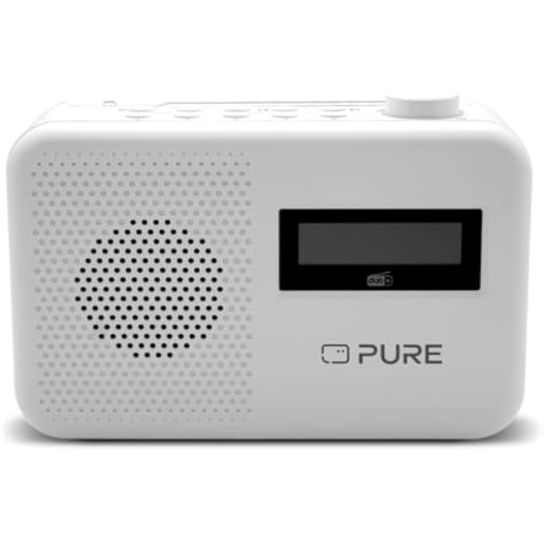 Pure Elan One2 Portable DAB+/FM Radio with Bluetooth 5.1 – Cotton White