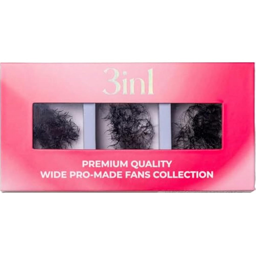 LLBA Promade Fans | Handmade Volume Eyelash Extensions | 750 Fans Mix