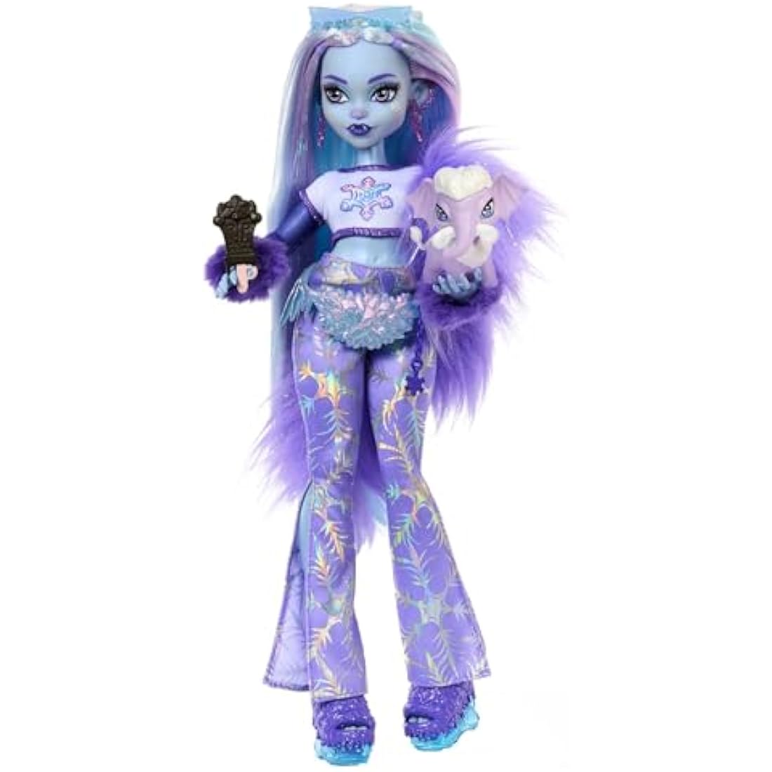 Monster High Abbey Bominable Yeti Fashion Doll with Pet Mammoth