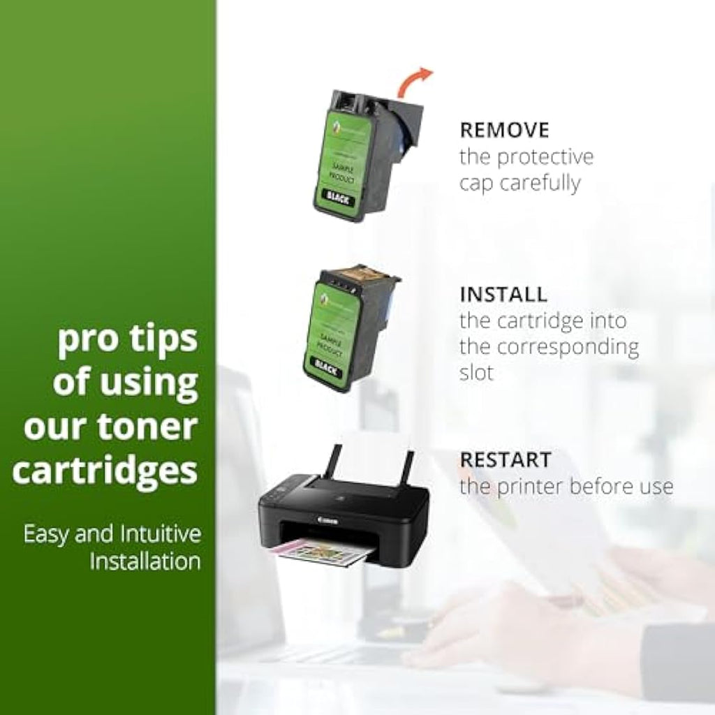 Printing Pleasure PG-540XL CL-541XL Ink Cartridges for Canon Pixma
