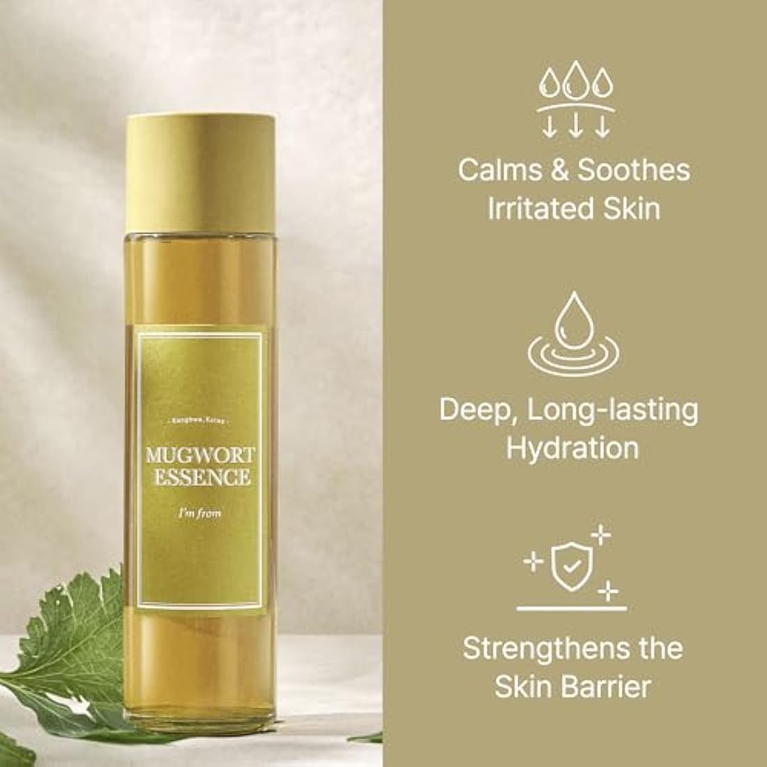 I'm from Mugwort Essence – 100% Vegan Soothing Korean Facial Toner