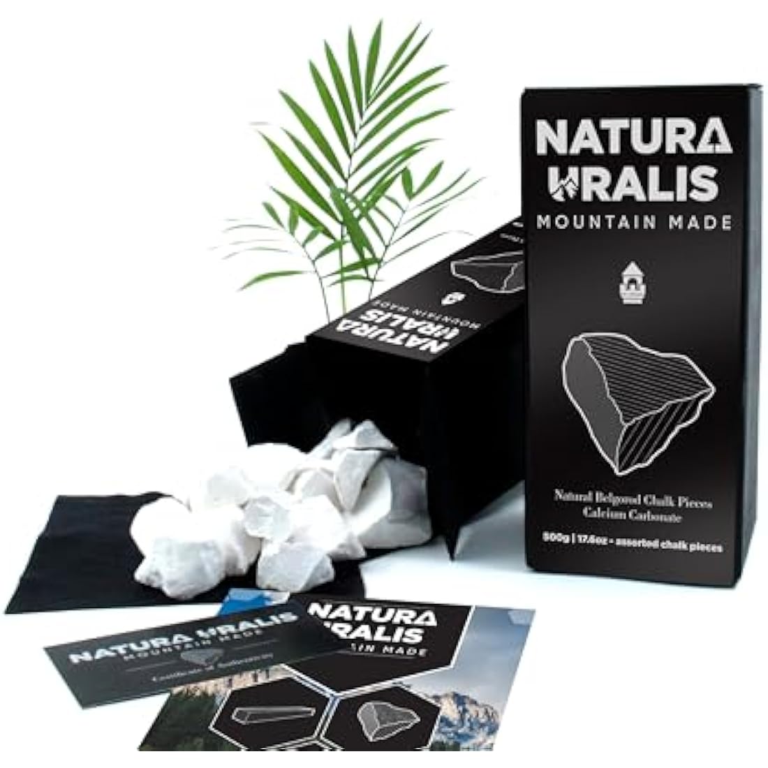 Natura Uralis Belgorod Chalk Chunks – 500g Natural Edible White Chalk