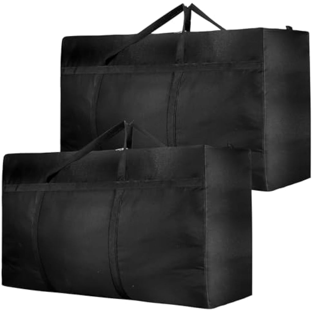 Jolof Store 120L Large Storage Bags | 2 Pcs Waterproof Oxford Moving Totes