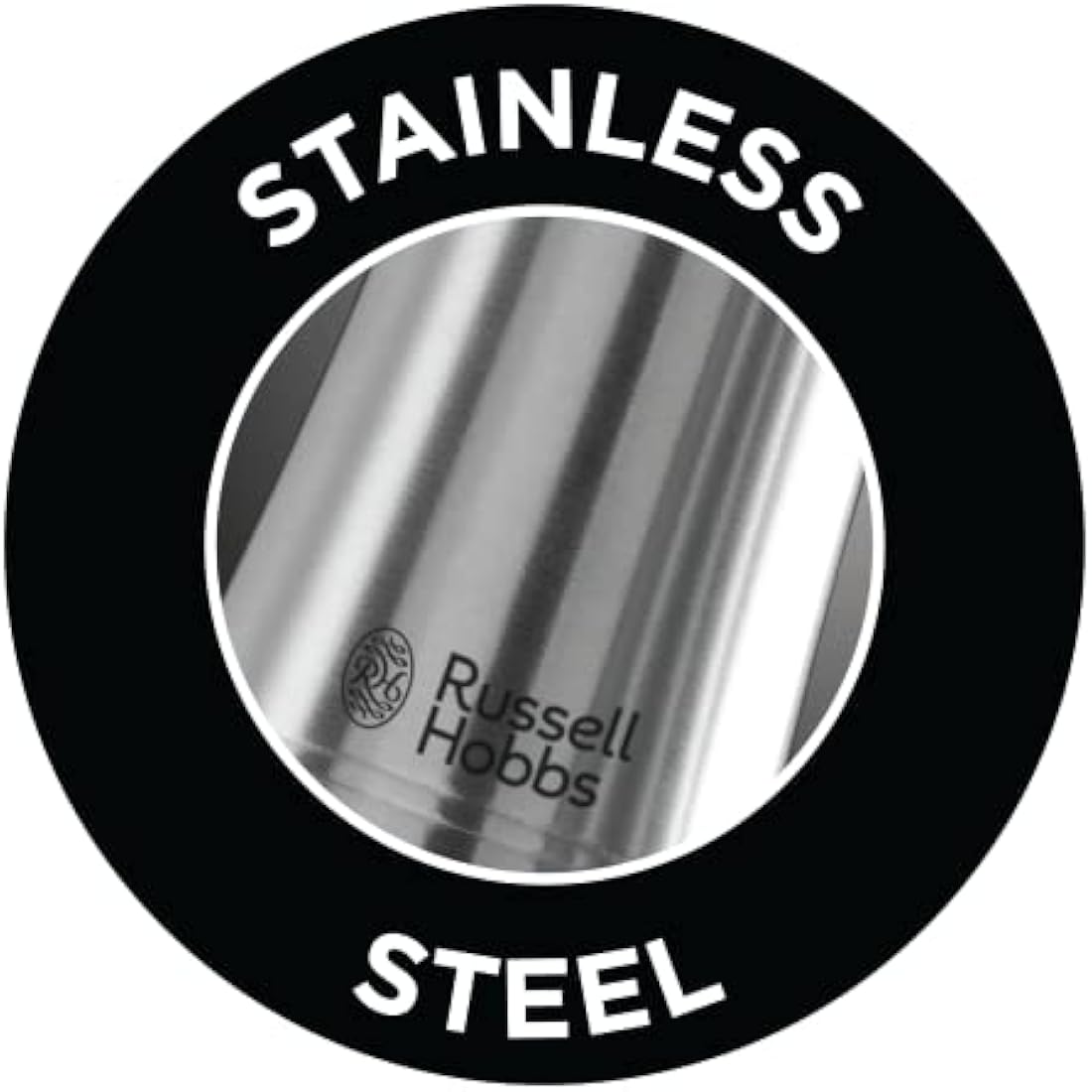 Russell Hobbs Electric Salt & Pepper Mill Set – Stainless Steel