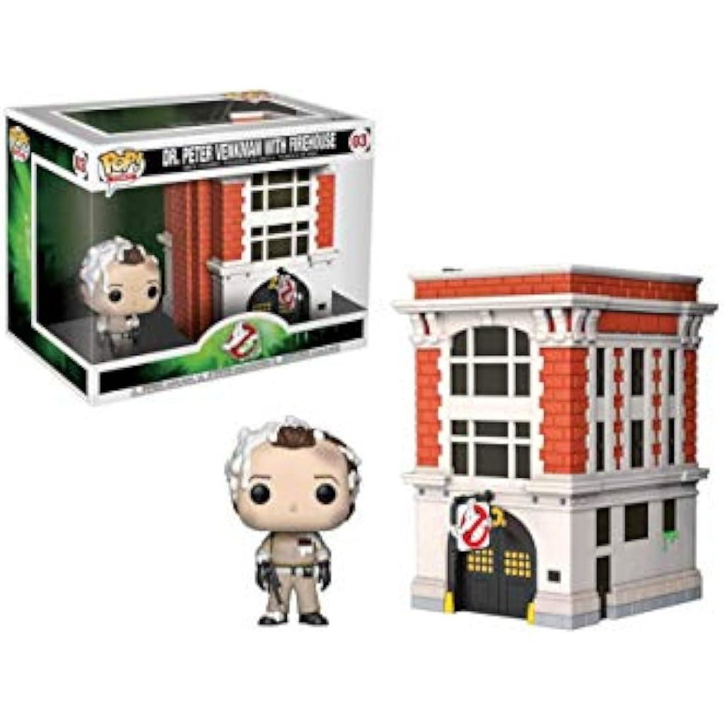 Funko POP! Town: Ghostbusters – Peter Venkman with House Vinyl Figure