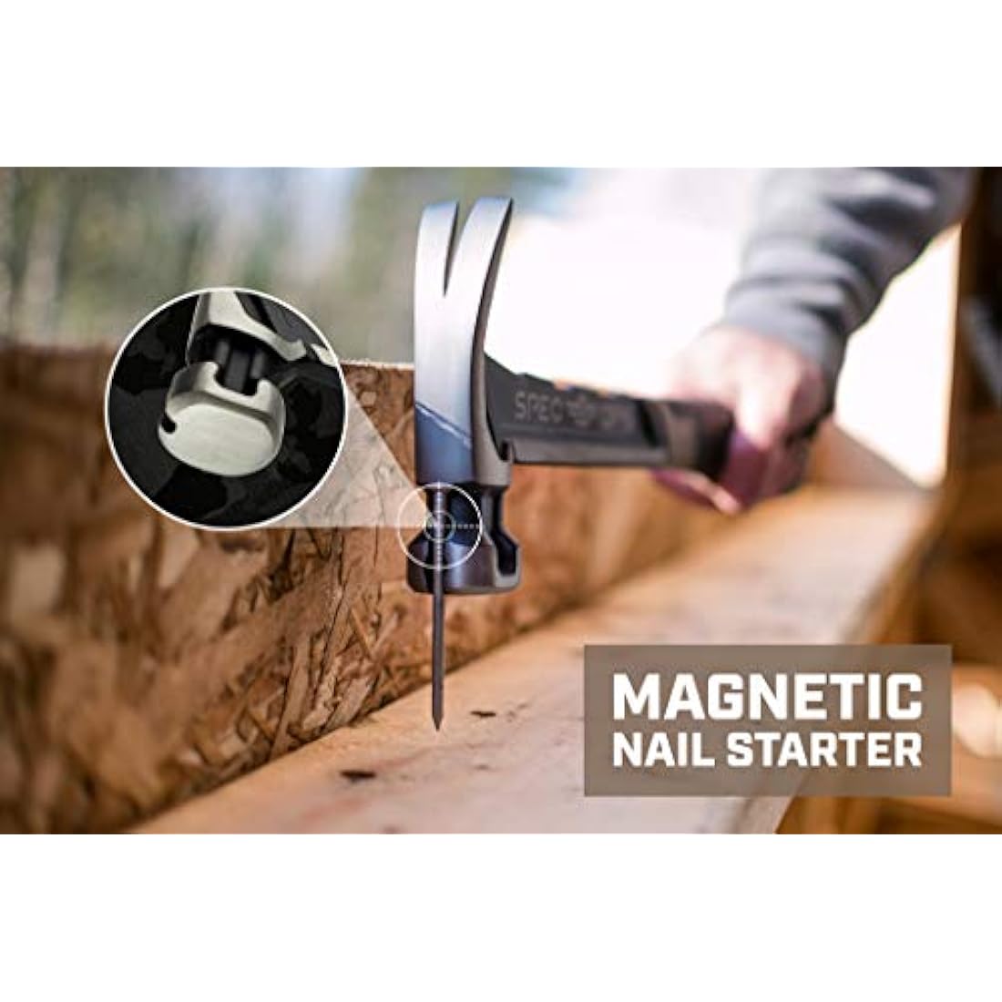 Spec Ops Tools 20 oz Rip Claw Nailing Hammer with Smooth Face