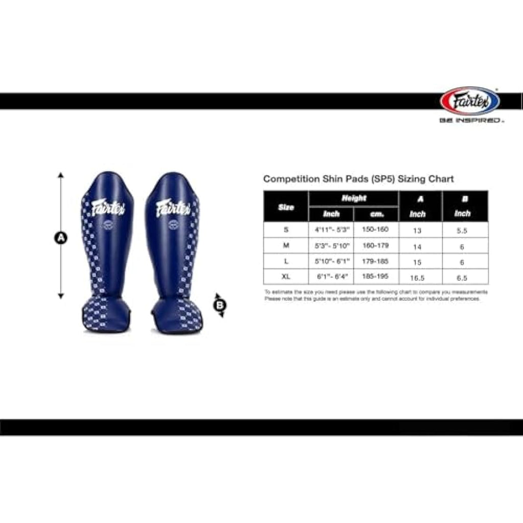 Fairtex SP5 Muay Thai Shin Guards – Syntek Leather MMA Kickboxing Gear