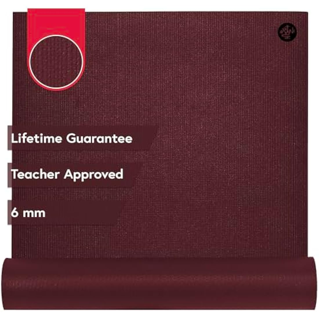 Manduka PRO Yoga Mat – 6mm High Density Cushion Non-Slip Mat