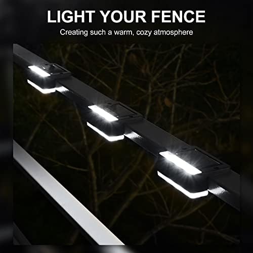 Solpex Solar Step Lights | 16 Pack IP65 Waterproof LED Fence Lights