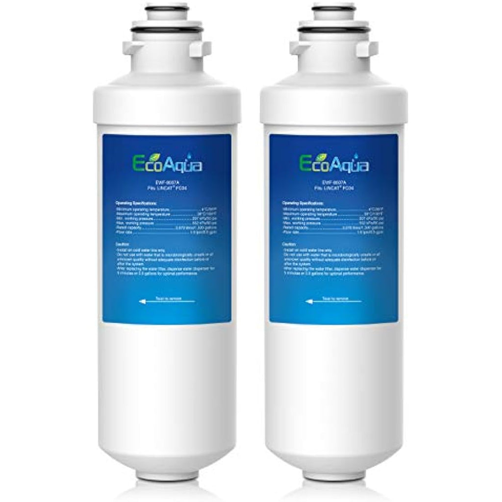EcoAqua EWF-8007A Water Filter for Lincat FC04 FX Series - 2 Pack
