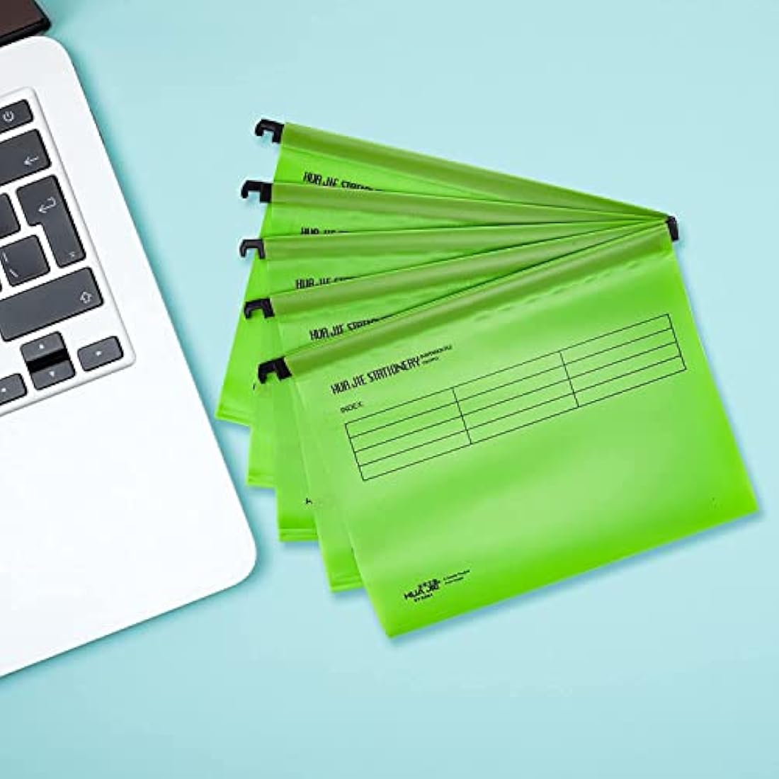 15PCS Polypropylene Foolscap Suspension Files – Emerald