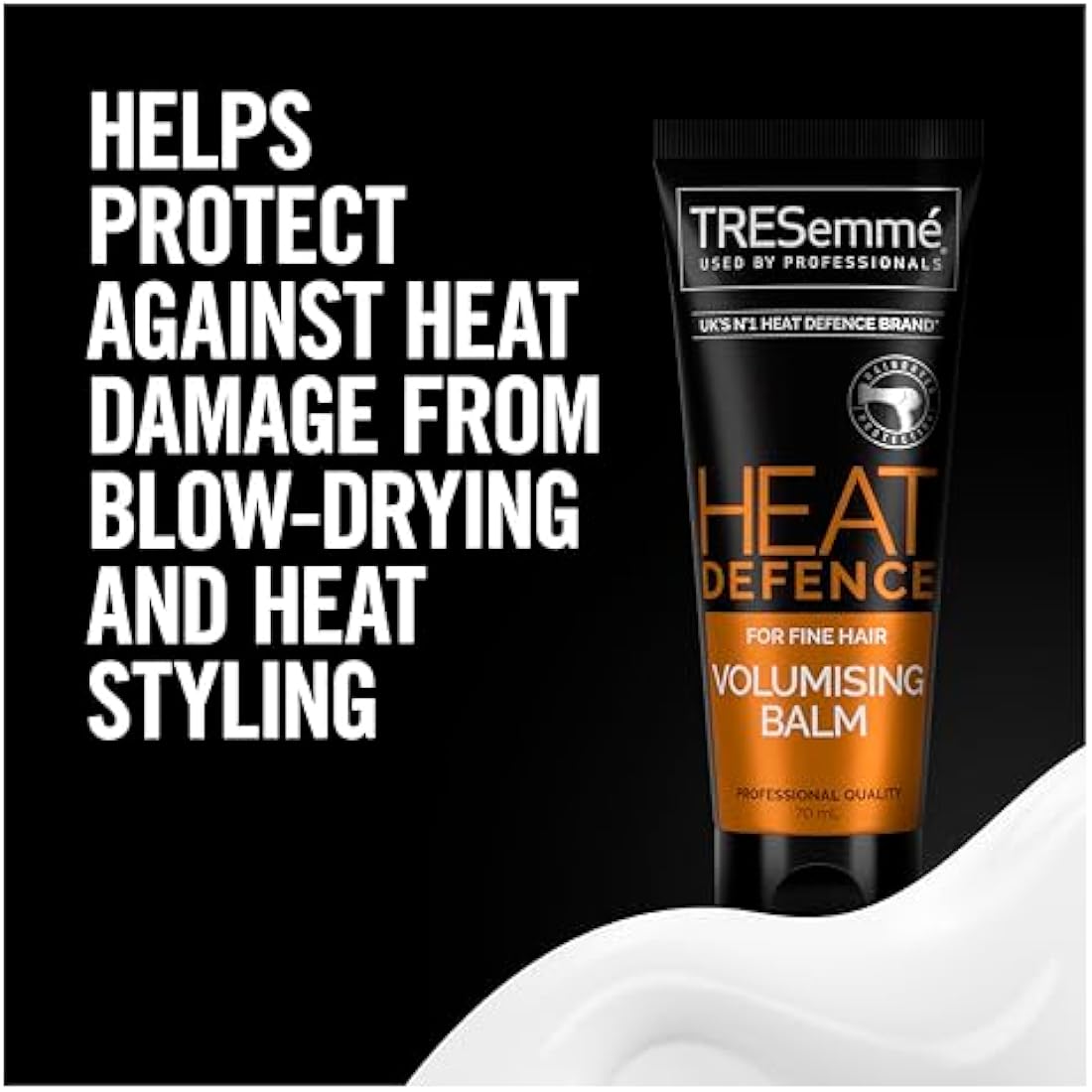 TRESemmé Heat Defence Volumising Balm | 230°C Heat Protection - 6x 70ml