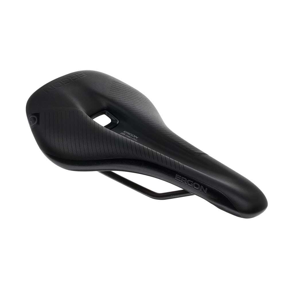 Ergon SR Pro Men Road Bike Saddle | Orthocell Padding - Stealth S/M
