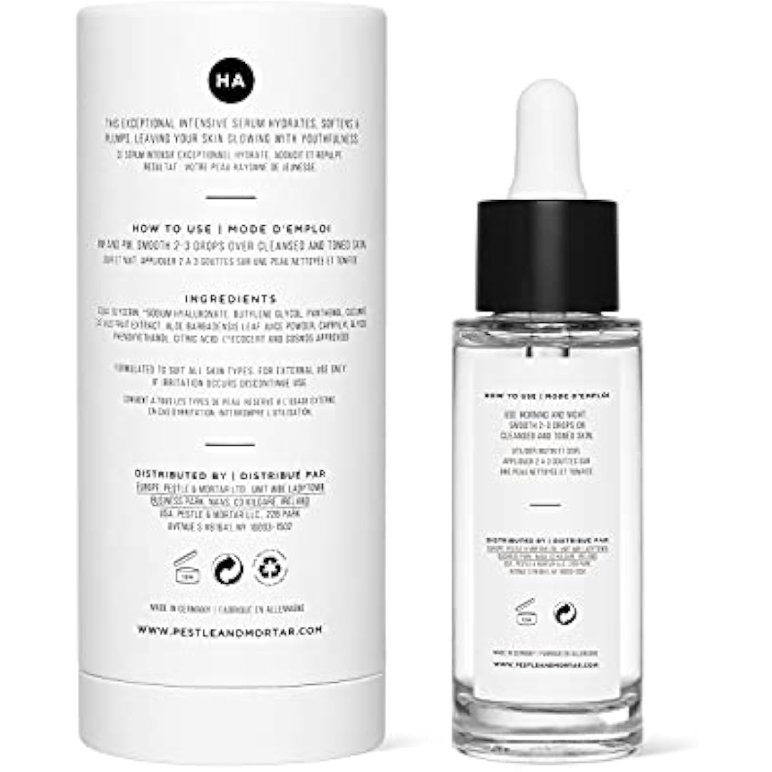 Pestle & Mortar Pure Hyaluronic Acid Serum with Vitamin B5 - 30ml