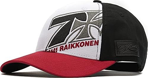West Coast Choppers Kimi Raikkonen Roundbill Hat - White Baseball Cap