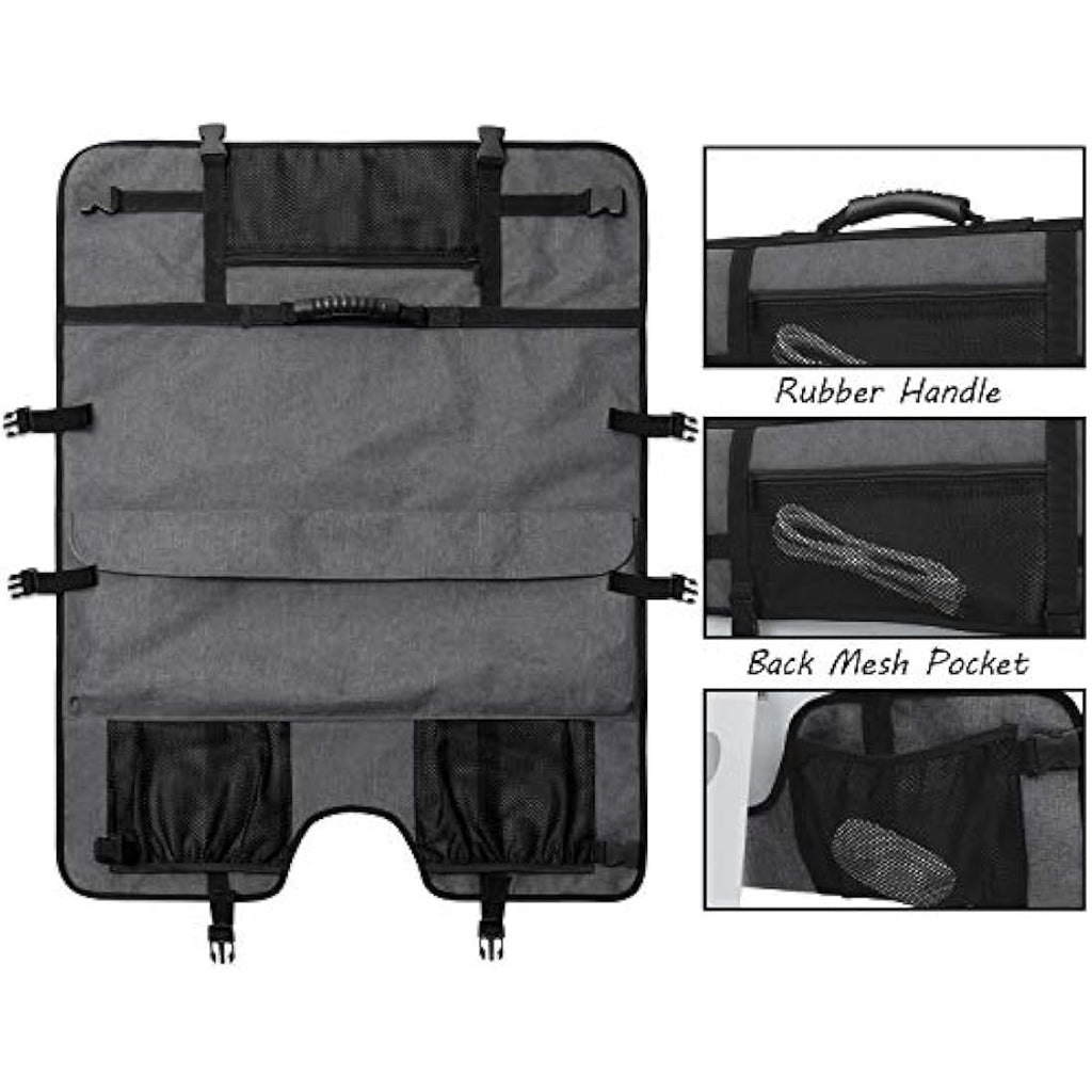CURMIO iMac Travel Carrying Bag & Monitor Dust Cover for 21.5-24" - Grey