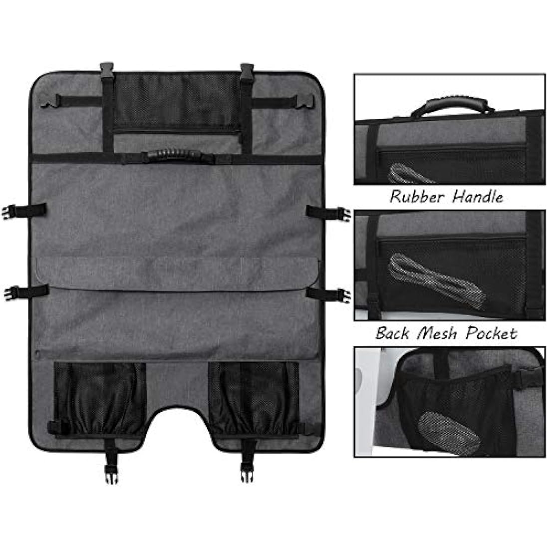 CURMIO iMac Travel Carrying Bag & Monitor Dust Cover for 21.5-24" - Grey