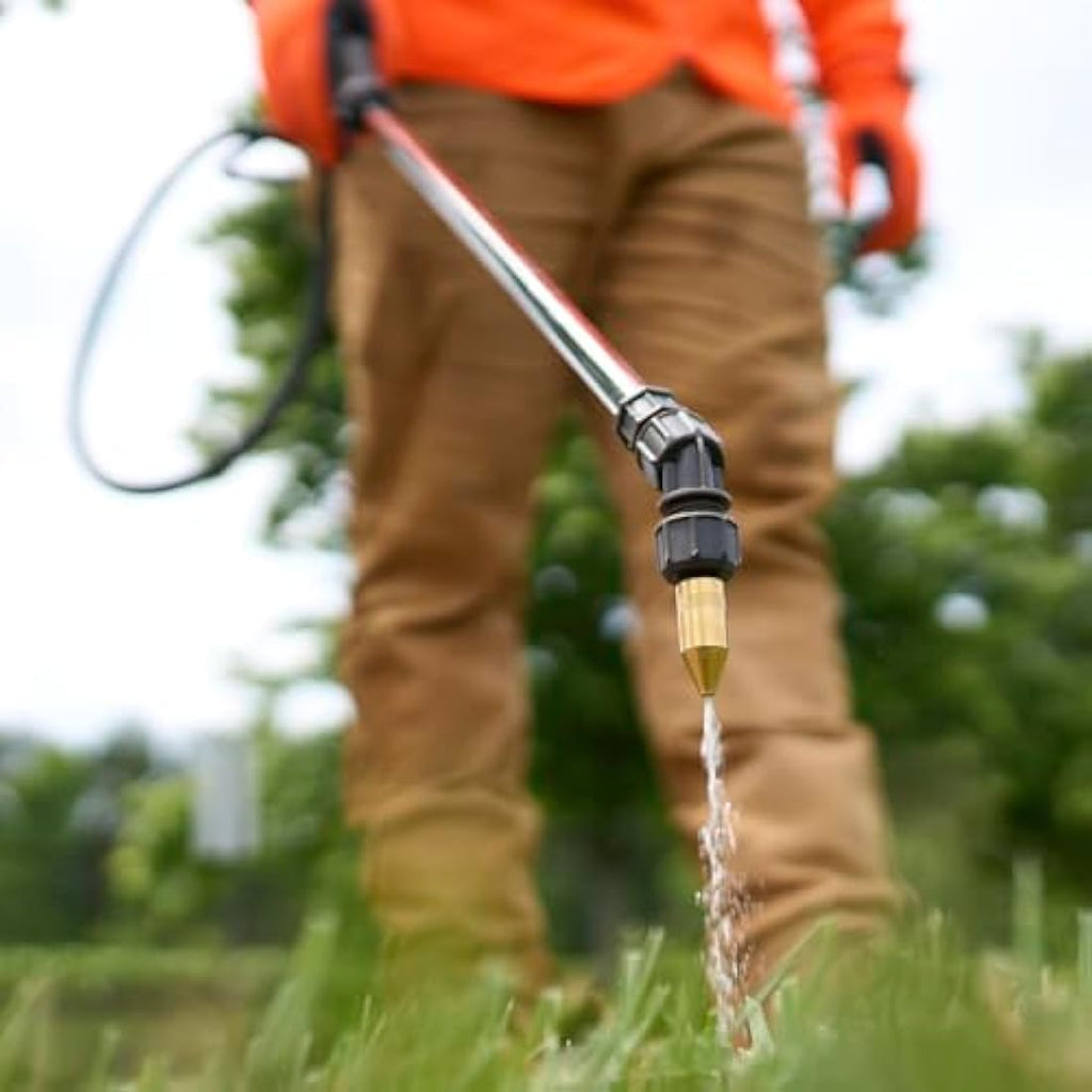 Husqvarna 4 Gallon Backpack Sprayer – Commercial Grade White Sprayer