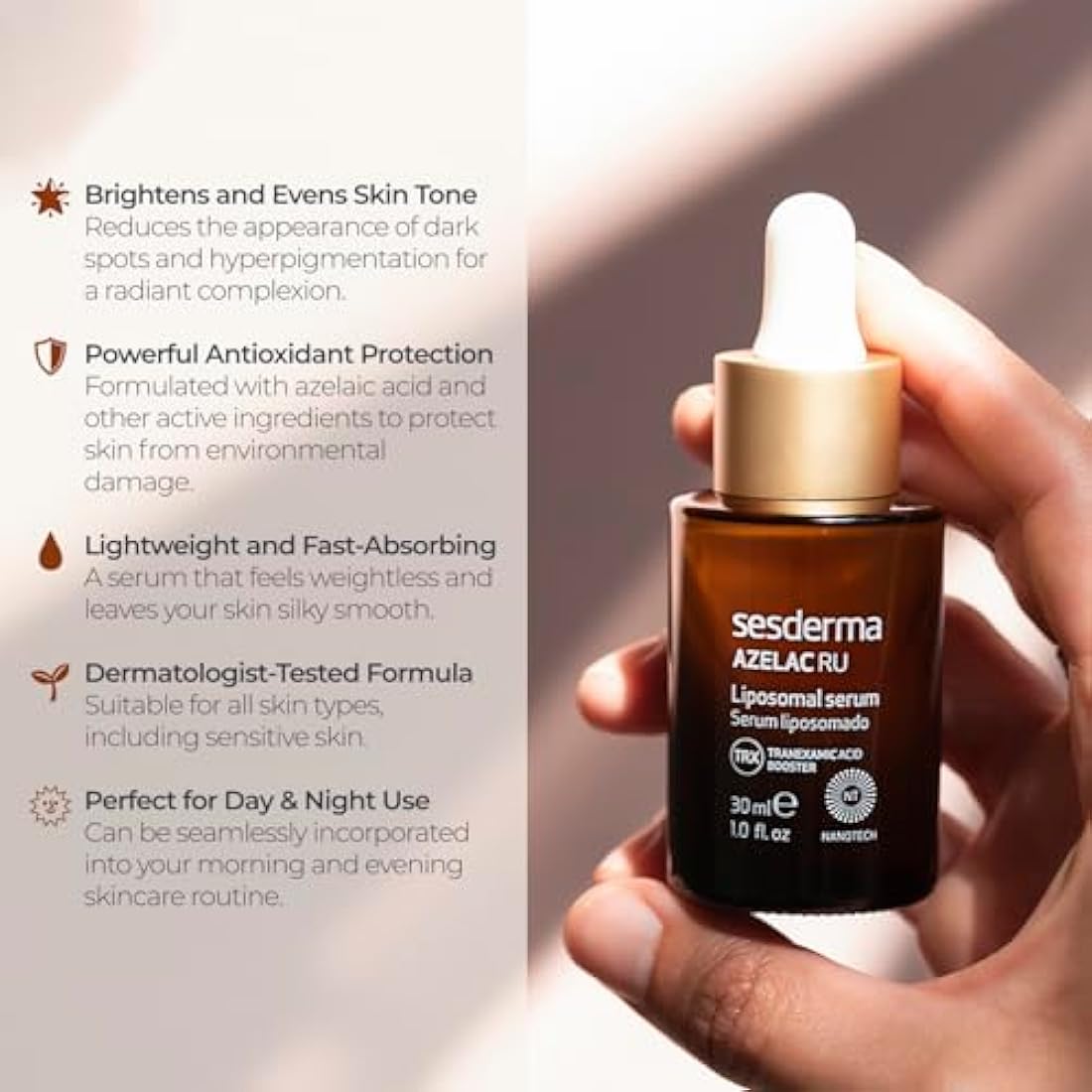 Sesderma Azelac Ru Liposomal Serum – Depigmenting Dark Spot Treatment