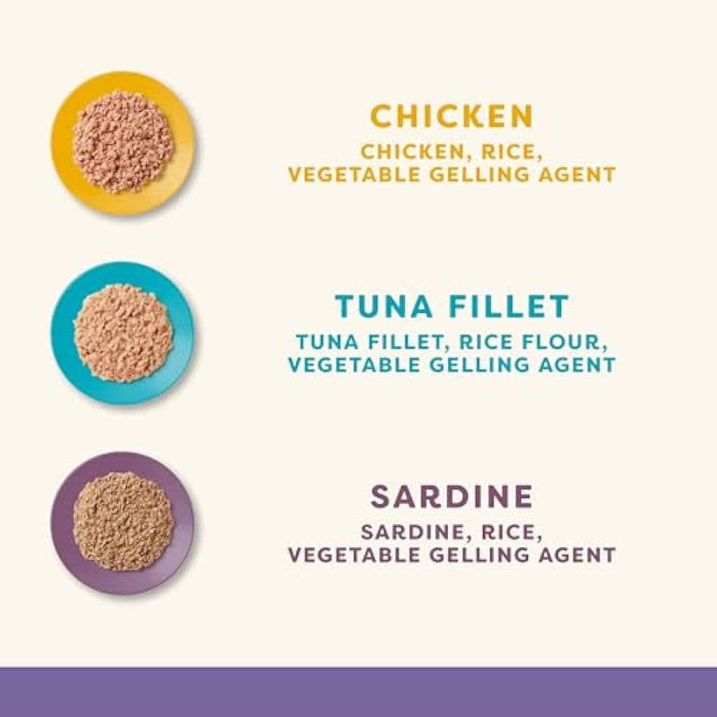 Applaws Natural Kitten Wet Cat Food Multipack - Chicken & Fish, 6x70g