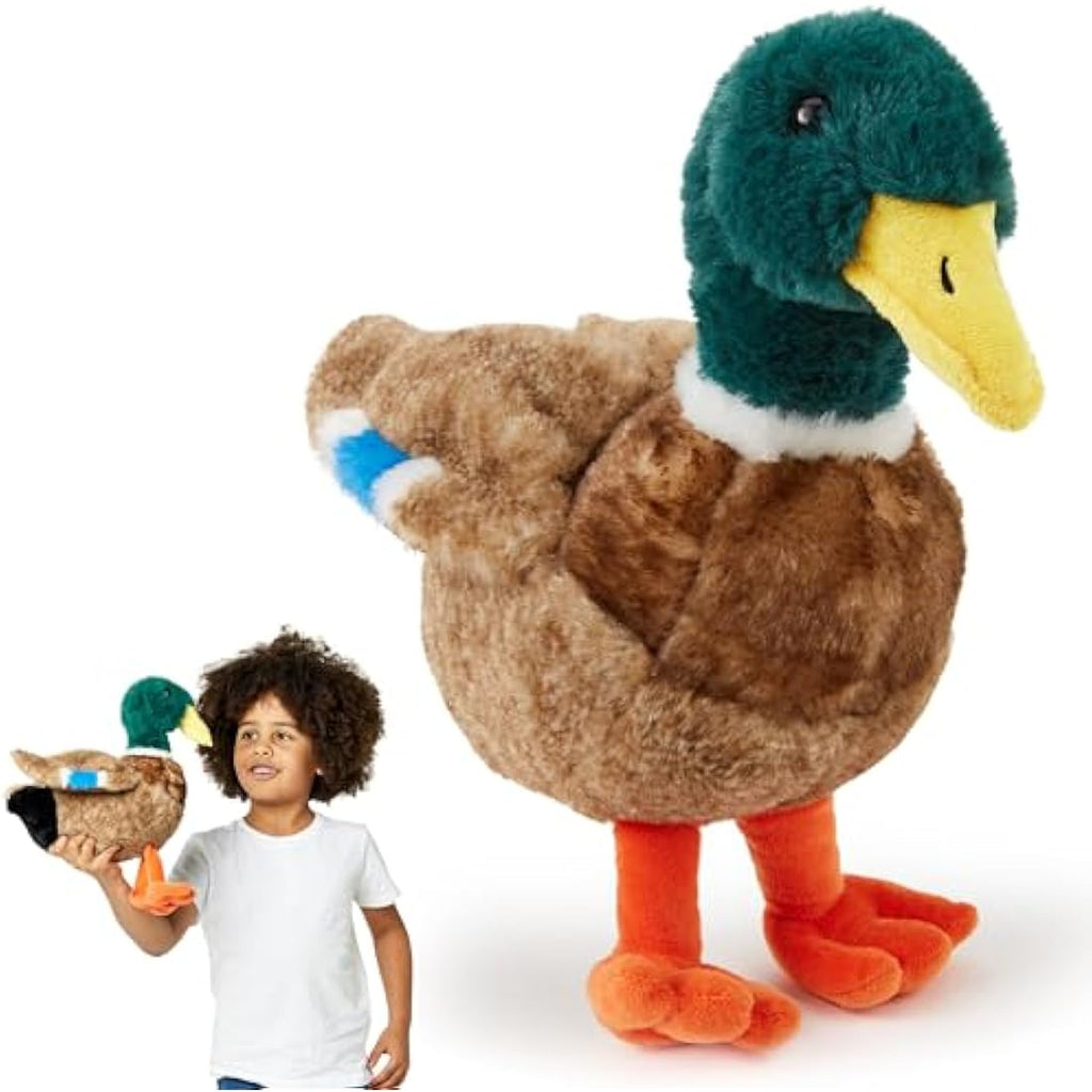 Zappi Co Mallard Duck Plush Toy | 30cm Eco-Friendly Stuffed Animal