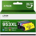 LIFOR 953XL Ink Cartridges Multipack for HP Officejet Pro 7740 8710 8210