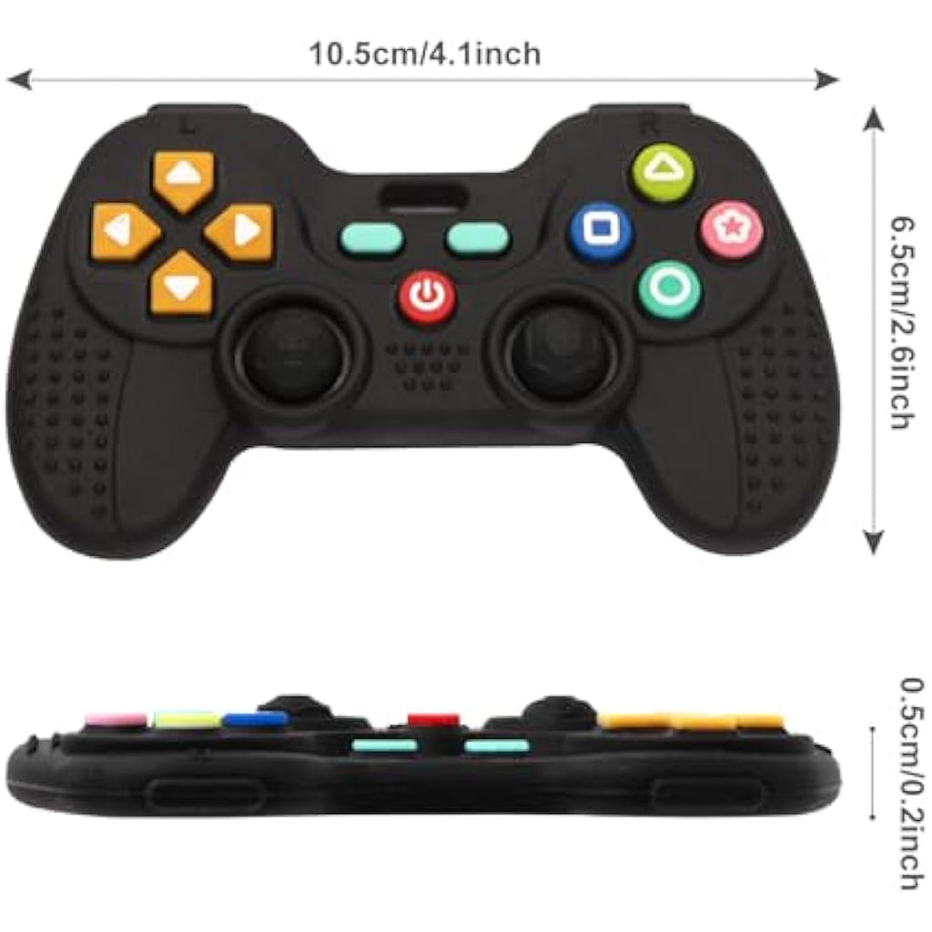 Hooku 2-Pack Remote Control Silicone Teething Toys for Babies | BPA-Free