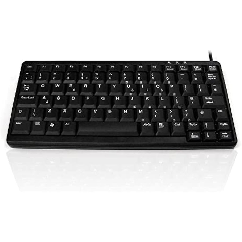 Accuratus K82A Mini Scissor Key Keyboard – USB & PS2 Compact Design