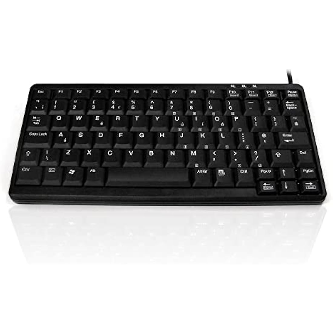 Accuratus K82A Mini Scissor Key Keyboard – USB & PS2 Compact Design