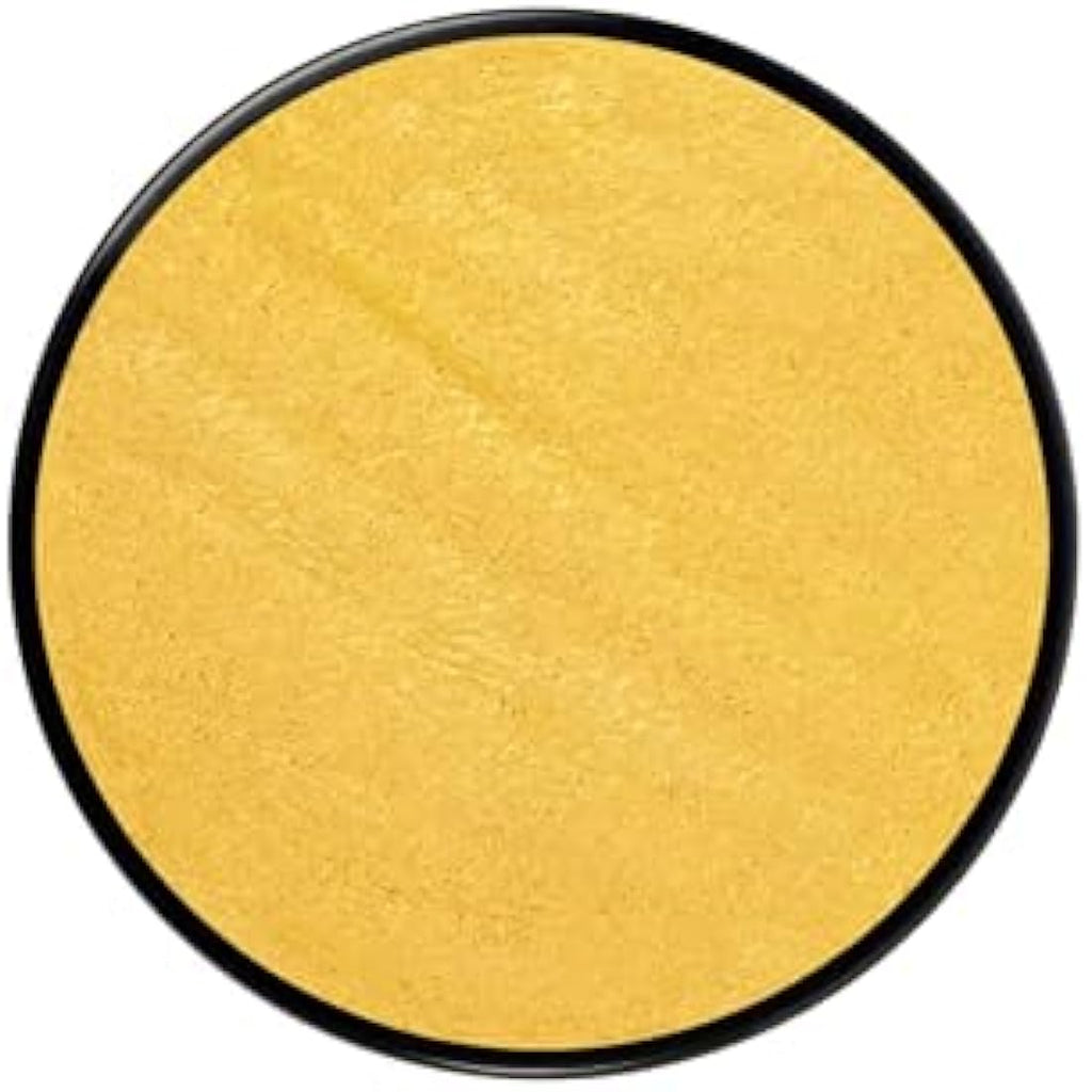 Snazaroo Gold Metallic Face and Body Paint - 18ml Water-Based Makeup