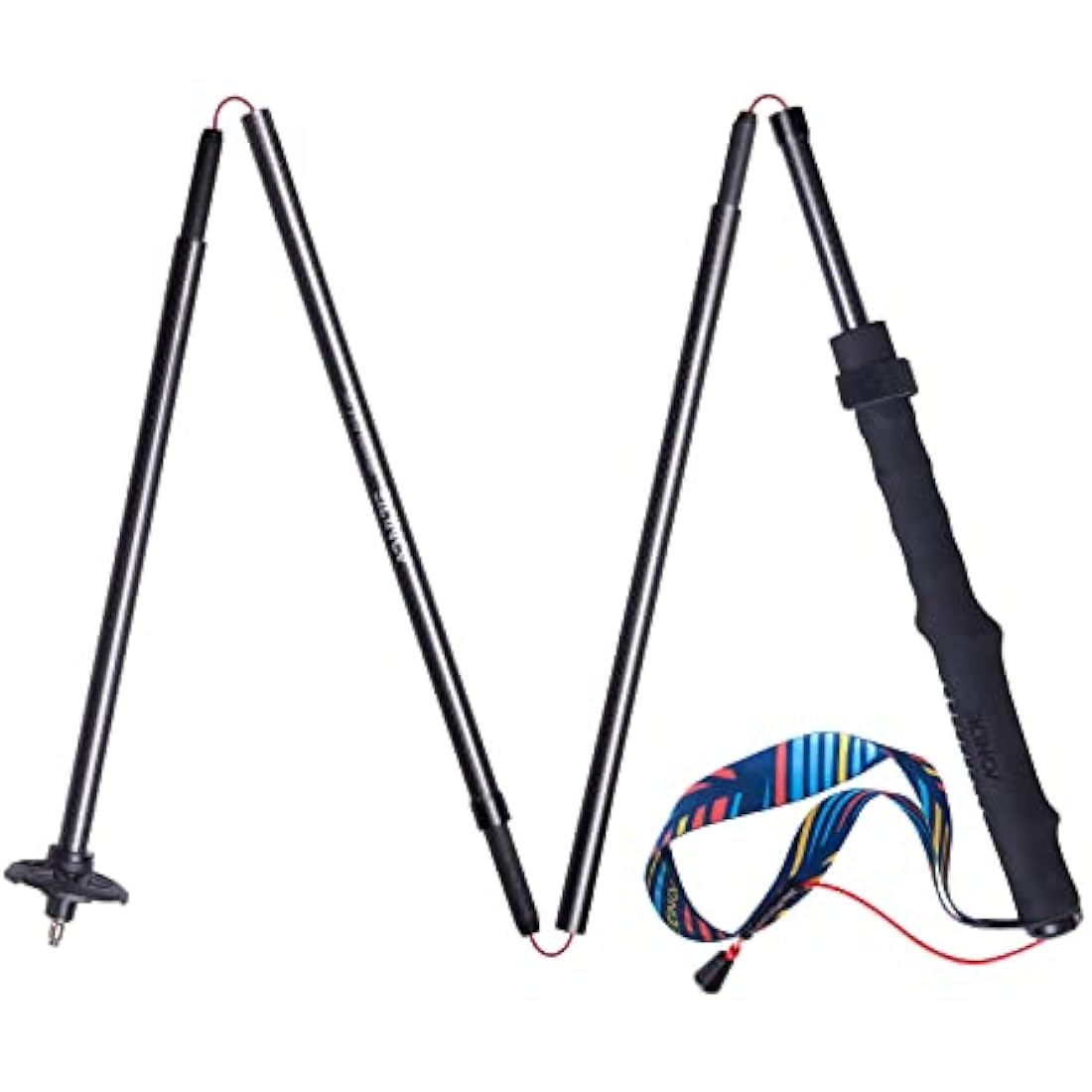 AONIJIE Carbon Fiber Trekking Poles – Lightweight Folding Hiking Sticks