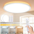 LQIKARL 2-Pack Dimmable LED Ceiling Light | 24W Ultra-Thin Flush Mount