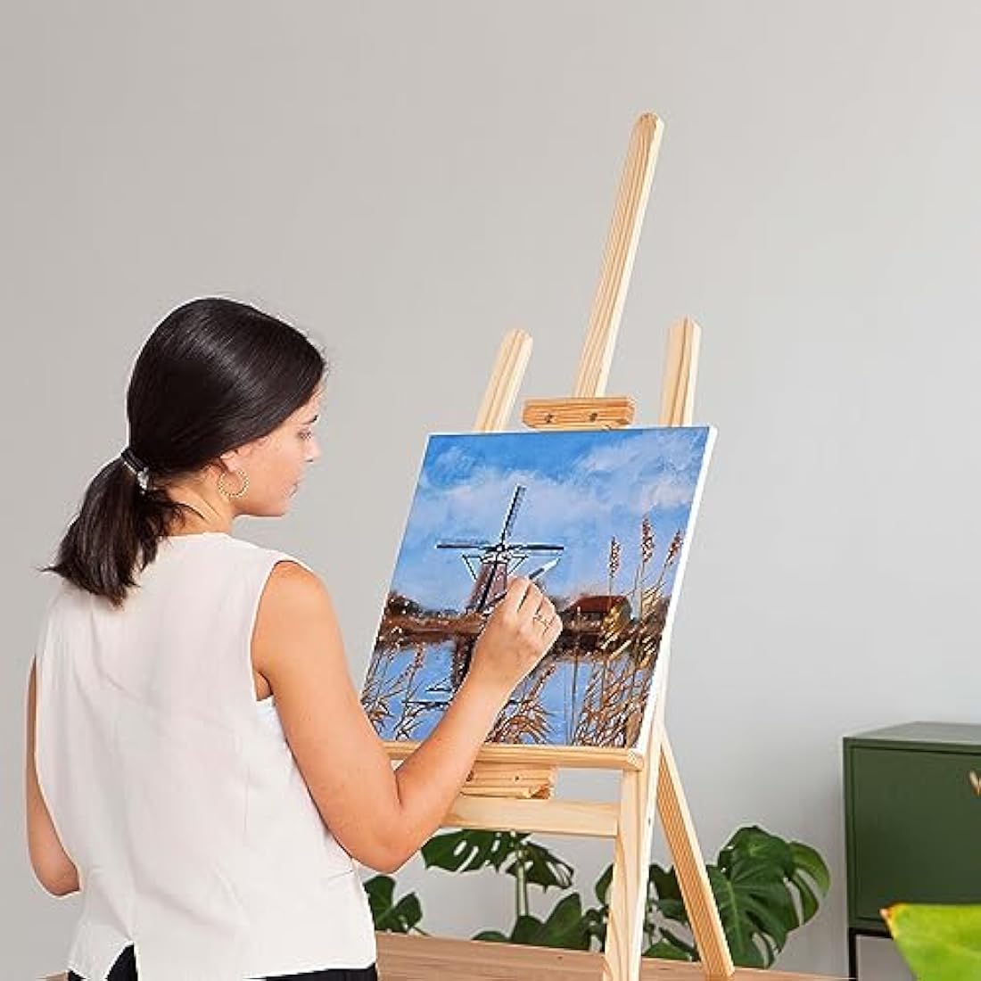 Elan 40x40cm Stretched Canvases | 6-Pack Triple Primed 100% Cotton