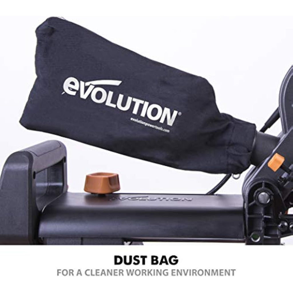 Evolution R255SMS Mitre Saw Accessory Pack - Clamps & Dust Bag