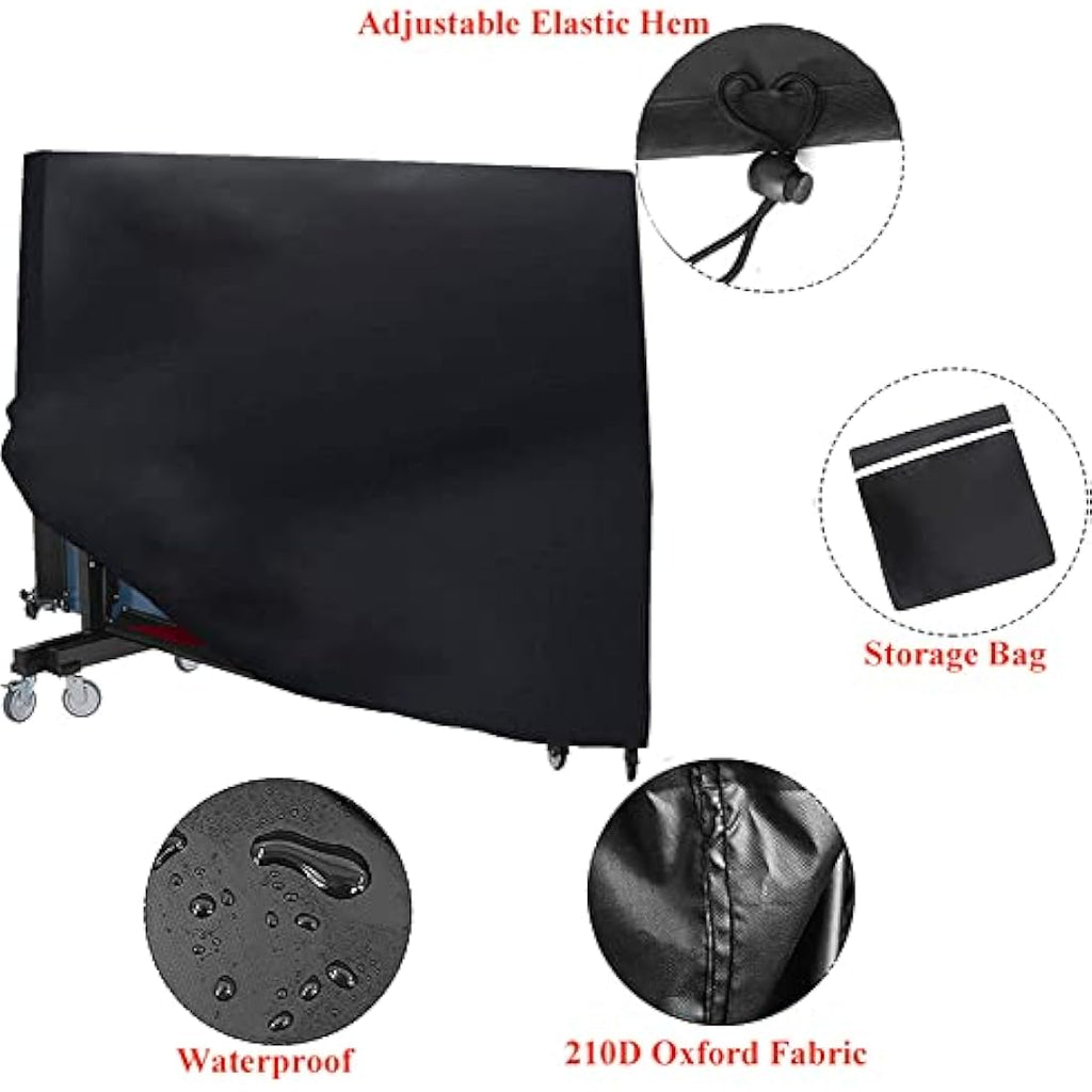 Table Tennis Table Cover – Waterproof Foldable Protector