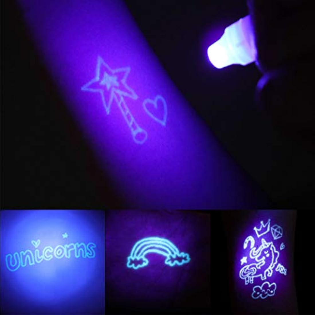 BONNYCO Invisible Ink Pen and Notebook Set - 32 Pack Unicorn Party Favors