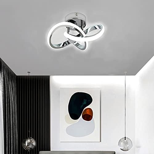 LED Ceiling Light – 22W Modern Silver Hallway Fixture