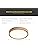 Schindora Oak Wooden LED Ceiling Light – 28W 3000K Round 40cm Lamp